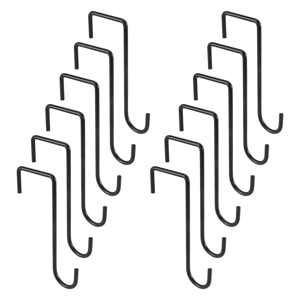 12PCS Plant Hooks Hangers Garden over Fence for Hanging Baskets, Wall Lights-image-OPC-PJZF2ZR-NEW