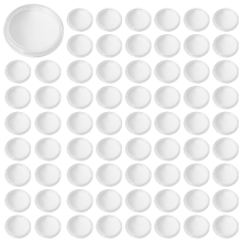 Scatole trasparenti per monete, 100 pezzi, capsule da 1 oz e 40 mm, custodie per monete commemorative
