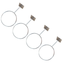 Espositore portapalle da parete da 4 pezzi per palle mediche, palloni da basket, palloni da pallavolo, palloni da calcio