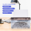 Destructeur de documents électrique USB à double usage, mini-coupeur de factures A4 pour le bureau et la maison 10