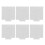 Acrylic Sheet Clear Cast for LED Light Base Table Signs DIY Display Projects Craft Led Lights 6 Pieces 11