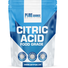 Pure Source Nutrition Citric Acid Food Grade Fine Graine 1KG|2.5KG|5KG|10KG -BAG