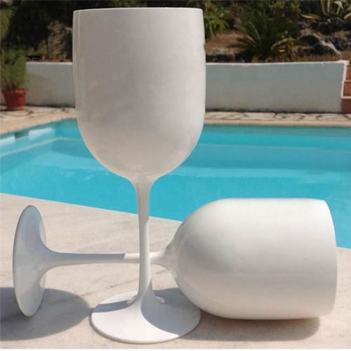 4 bicchieri da vino eleganti e infrangibili, bicchieri in plastica molto resistenti 2