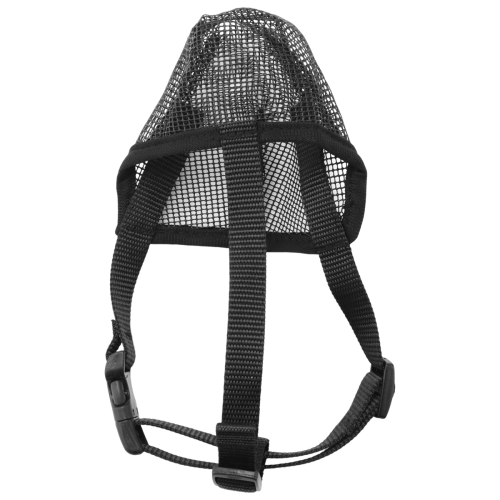 Dog Muzzle, Soft Mesh Muzzle for Small Medium Large Dogs Labrador German Shepherd, Breathable Adjustable Muzzles S 2