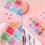 Nail Tip Box Empty Tips Organizer Storage Fingernail Spaces Case Container Grid 2