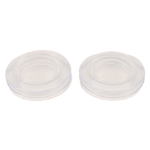 Juego de 2 anillos para agujeros de paraguas con tapa y tapón para mesa de exterior.