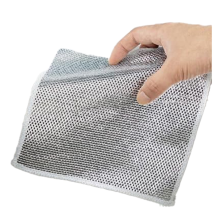 Anti-Scratch Dishcloth,Wet and Dry Use,Scrubs Cleans Dishes,Sinks,Counters, Stoves,Easy Rinse,Machine Washable 20PCS