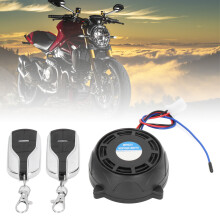 Universales Motorrad 12V Alarmanlage Wireless 2 Fernbedienungen Einfach zu installieren