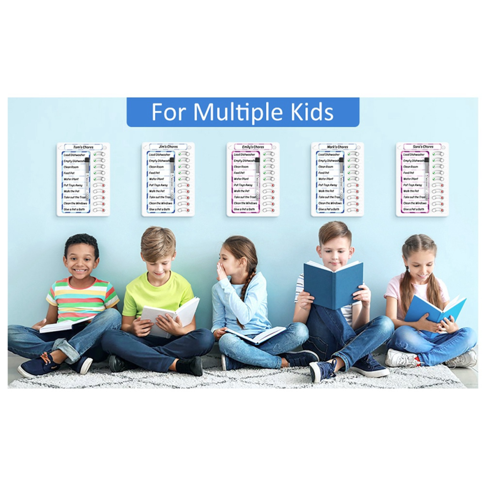 Photos - Dry Erase Board / Flipchart Erasable Household Watch Board Daily to Do List Planner Check for Kids Adults Multiple Items and Form Good Habit A