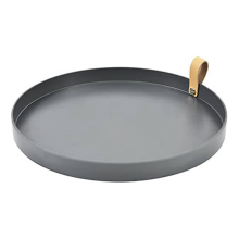 Jewelry Round Tray Practical Wide Usage Storage Trays Decorative Weight
