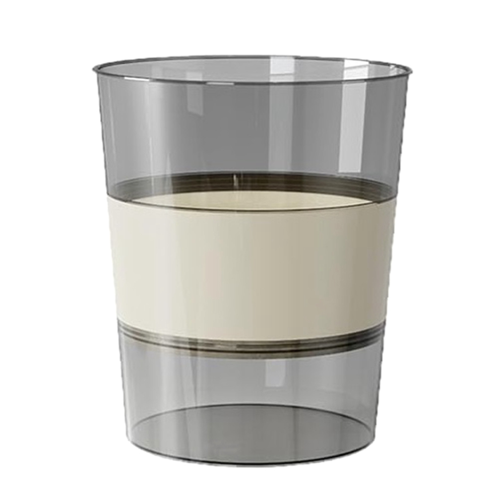 Plastic Small Trash Can Portable Garbage Bin Foldable Round Wastebasket,For Bathroom Kitchen Offices 4852872836340