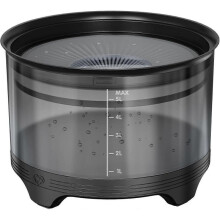 (black) 5.5L Dog Water Bowl No Spill Slow Water Feeder, Splash Proof Pet Water Fountain Anti-Slip Slow Drinking Pet Water Bowl for Large Dog