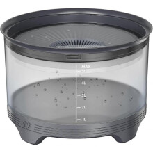 (grey) 5.5L Dog Water Bowl No Spill Slow Water Feeder, Splash Proof Pet Water Fountain Anti-Slip Slow Drinking Pet Water Bowl for Large Dog