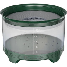 (green) 5.5L Dog Water Bowl No Spill Slow Water Feeder, Splash Proof Pet Water Fountain Anti-Slip Slow Drinking Pet Water Bowl for Large Dog