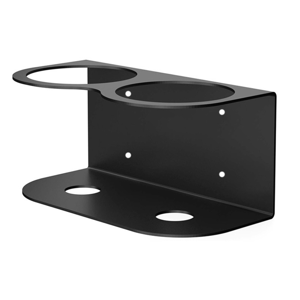 All-Purpose Bottle Holder Easy Install Wall Mount - Hardware Included Heavy-Duty Powder Coated Steel Double Hole-image-OPC-PJZFCDQ-NEW