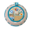 Round Embroidery Pot Double Layer ABS Plastic Frame DIY Accessories Hoops Bule 2