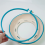 Round Embroidery Pot Double Layer ABS Plastic Frame DIY Accessories Hoops Rose Pink 6