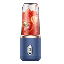 Fruit Juicer for Shakes and USB Rechargeable Handheld Blenders with 6 Blades Easy to Clean