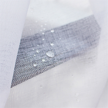 Outdoor Sheer Curtains Waterproof 4 Panels-Semi Voile Curtains,for Living Room Gazebo Porch Balcony Pool 52x84inch