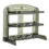 Flippable Egg Holder for Refrigerator,3 Layer Storage Container Fridge Side Door,Foldable Tray 8