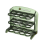 Flippable Egg Holder for Refrigerator,3 Layer Storage Container Fridge Side Door,Foldable Tray 1