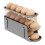 3 Tier Foldable Egg Holders,Rolling Holder for Refrigerator,Automatic Rolling Storage Tray,Egg Tray Grey 11