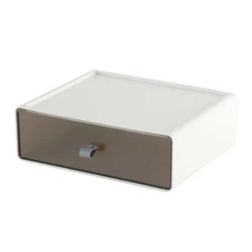 Drawer Type Cosmetic Storage Office Desktop Stationery Finishing Box Free Combination Multilayer Stackable A