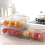 Refrigerator Drawers Stackable Fridge Organizer Bins for Organizers and Storage Size Large 3