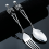 Halloween Fork Skeleton Skull Handle Tableware Vintage Dinner Table Flatware Set Christmas Gifts A 9