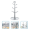Mug Rack Shelf Cup Coffee Tree-Shaped Drying Storage Tea Drain Kitchen Display Countertop 3
