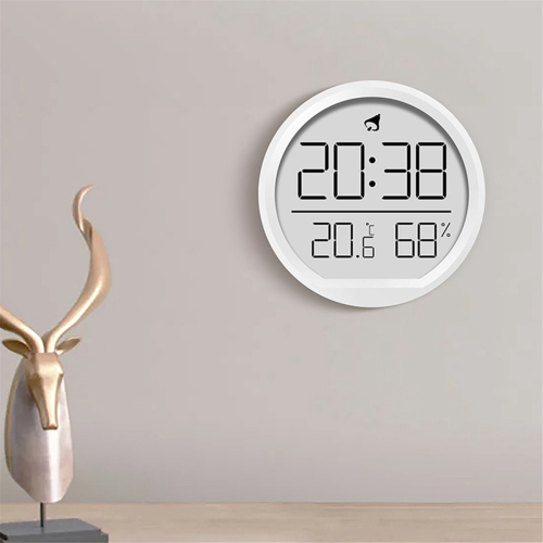 LED Digital Wall Clocks Temperature Humidity Date Display Electronic Table Alarm Clock for Kitchen Study Refrigerator A 2