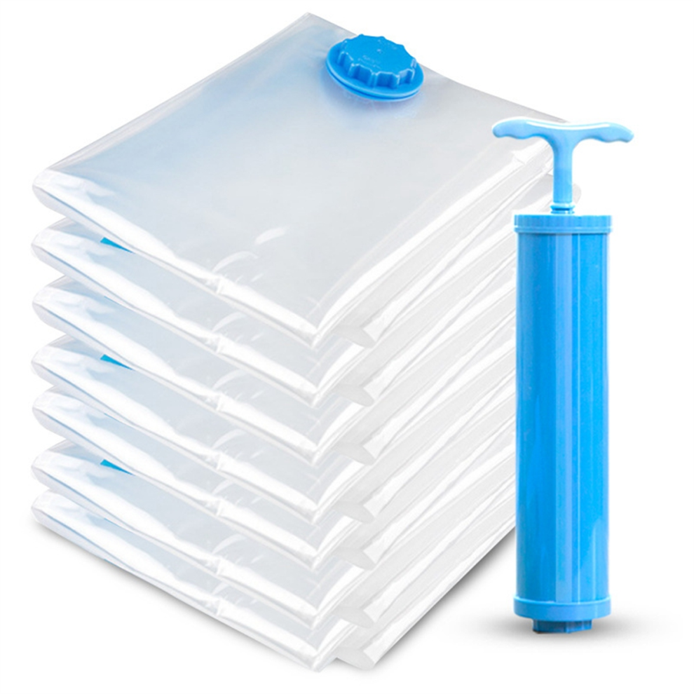 Exogio Vacuum Storage Bags,Vacuum Bag Packaging Saves Space,For Bedding Clothes Travel Bedroom Bags 50X70cm
