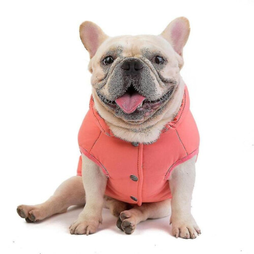 (S, pink) Soft Windproof Small Dog Coat 1