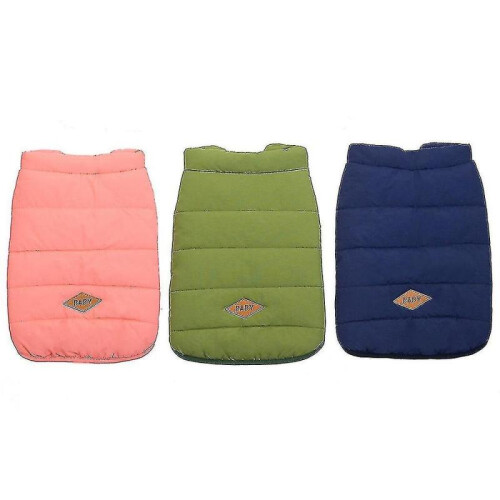(XL, pink) Soft Windproof Small Dog Coat 2