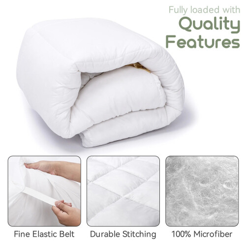 (Double ) Mattress Topper Luxury Soft 10cm Quilted 1