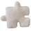 Plush Puzzle Pillow Irregular Shape Fun Suitable for Sofa and Bed White 7