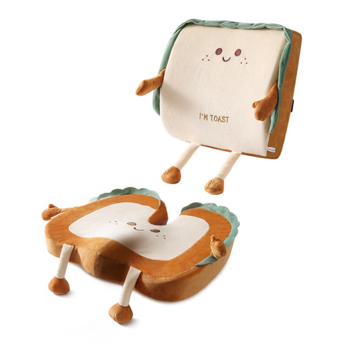 Coussin de siège de dessin animé pour bureau, siège de voiture ... 1