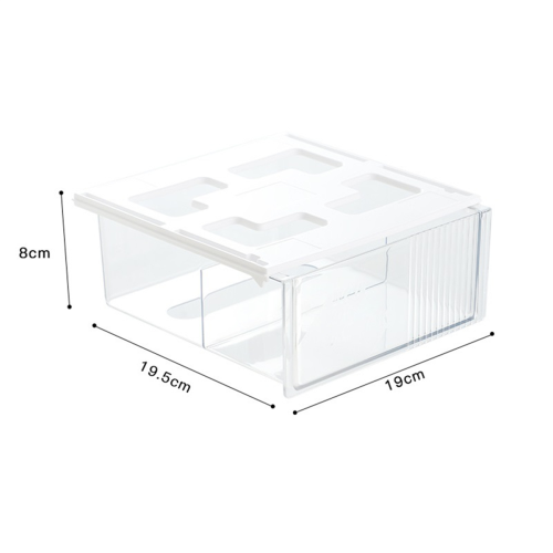Hidden Table Organizer Sliding Drawer Desk Storage Box 1