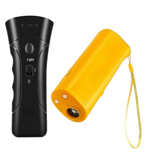 (1 Pc, Yellow) Pet Dog Repeller Anti Barking Stop Bark Trainer