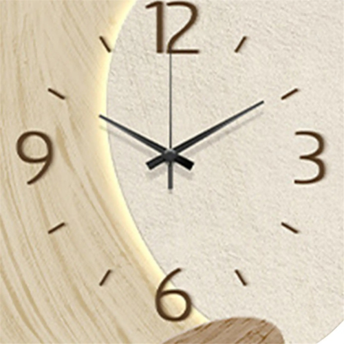 Nordic Wall Clock Home Decor Non Ticking Simple Decorative A 2
