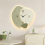 Nordic Wall Clock Home Decor Non Ticking Simple Decorative A 6