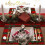 Sets de table de Noël résistants à la chaleur, décoration d'intérieur, cadeau 10
