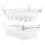 Fridge Organizer Set, Under-Shelf Drawer for Fruit, Eggs - Refrigerator Storage Box, Fresh-Keeping Kitchen Organization 7