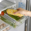 Fridge Organizer Set, Under-Shelf Drawer for Fruit, Eggs - Refrigerator Storage Box, Fresh-Keeping Kitchen Organization 4