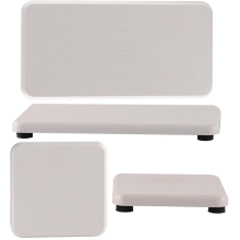 Diatomaceous Earth Bathroom Sink Vanity Trays,Absorbent Kitchen Soap Tray for Home White
