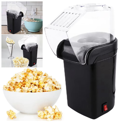 Popcorn Machine Automatic Electromechanical Small Home Kitchen Mini EU Plug 1