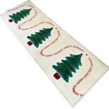 Christmas Bedroom Rug Bed Tree Floor Mat Plush Children'S Room Toy Home Decor B