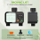 Household Solar Irrigation Timer LCD Automatic System Outdoor Smart Garden Watering Tool Adjustable Program 6