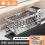 Sink Cleaning Tool Storage Rack Kitchen Multi-Function Drain Cleaner Rag 2