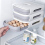 Egg Storage Container Refrigerator Drawer Type Tray Organizer Food Kitchen Accessories,D 7